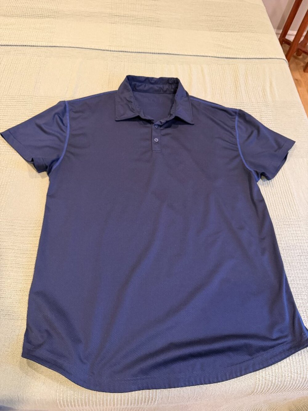 Performance Drop-Cut Shirt Polo Size Large